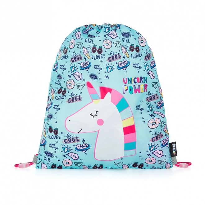 Unicorn Iconic Drawstring Bag