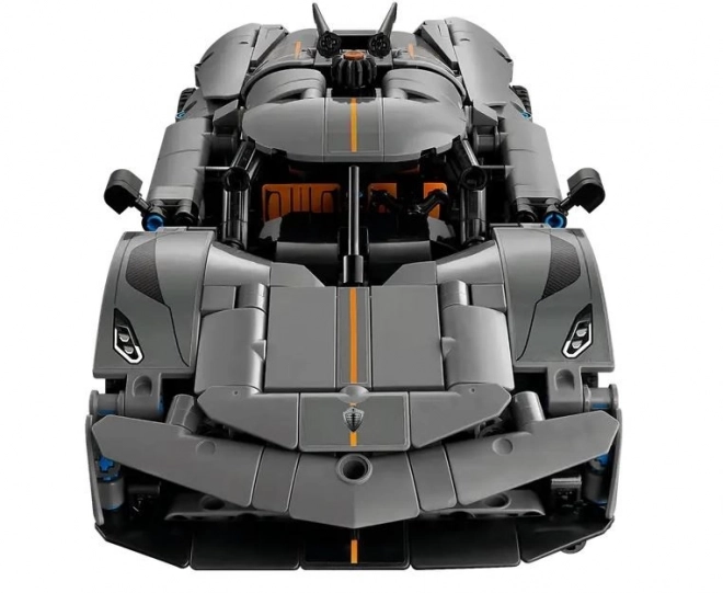 Gray Hypercar LEGO Technic Koenigsegg Jesko Absolut