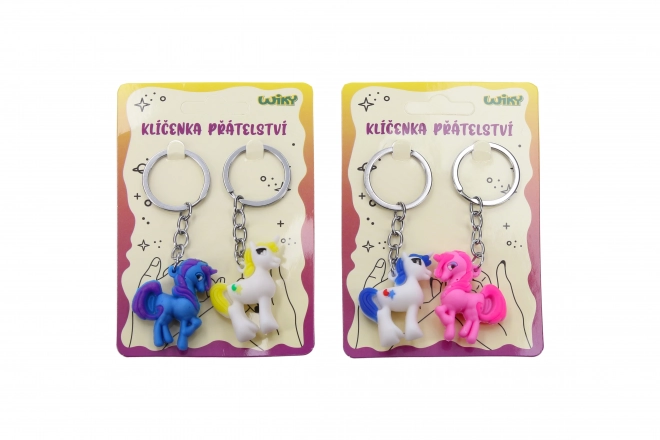 Unicorn Friendship Keychain Set