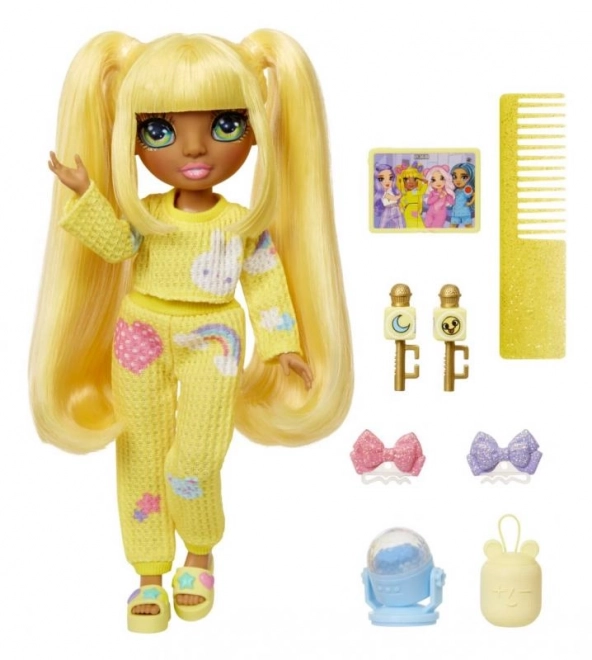 Rainbow High Junior Fashion Doll in Pajamas - Sunny Madison