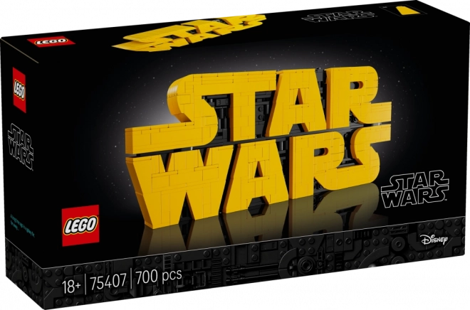 Lego Star Wars Logo from Bricks