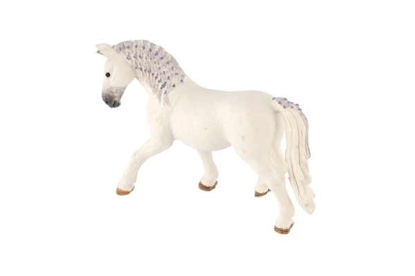 Domestic White Horse Toy