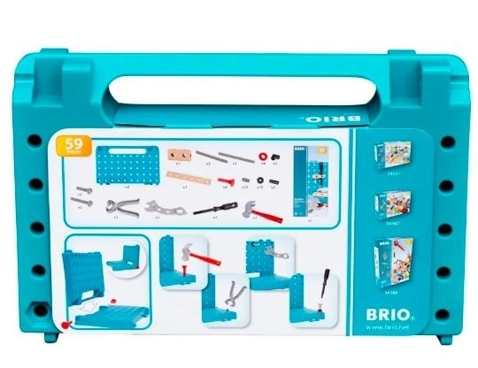 Brio Builder Workbench Creative Play Set