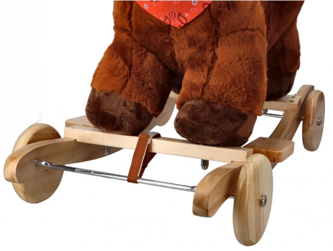 Rocking Horse with Seat and Wheels