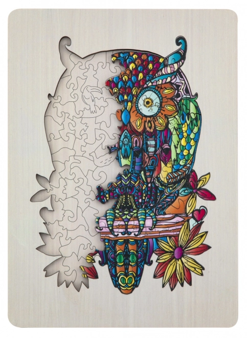 Animal and Object Shaped Owl Puzzle