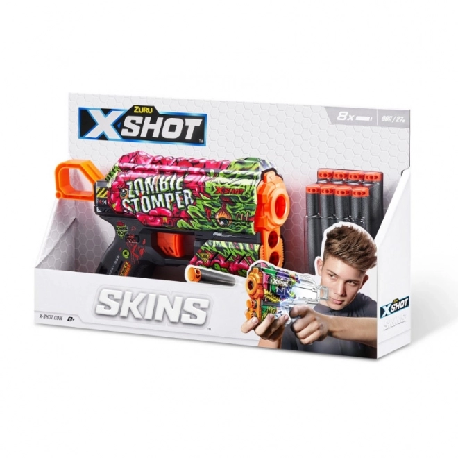 X-Shot Skins Flux Blaster 8 Darts Design A