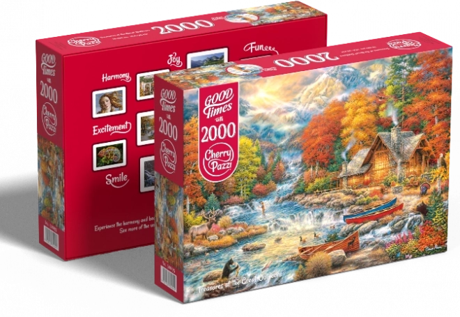 Nature's Treasure Puzzle 2000 Pieces