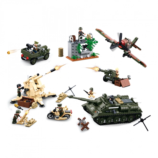 Sluban Battle of Kursk Building Set