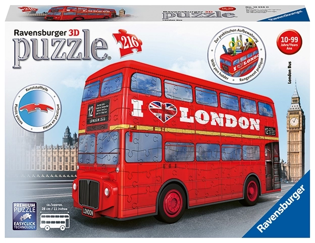 3D Puzzle London Bus Doubledecker by Ravensburger