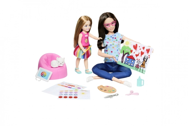 Barbie Therapist Doll Set