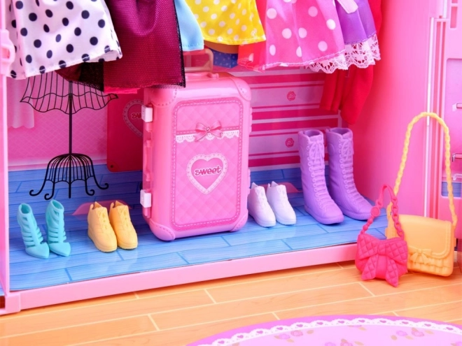 Anlily Doll Wardrobe Playset