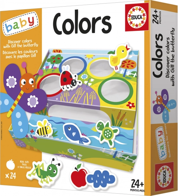 Educa Baby Color Sorting with Butterfly Greta