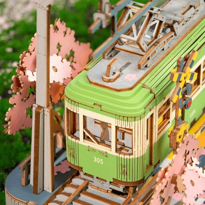 3D Wooden Puzzle Sakura Station