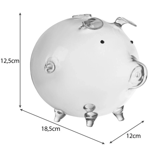Glass Piggy Bank