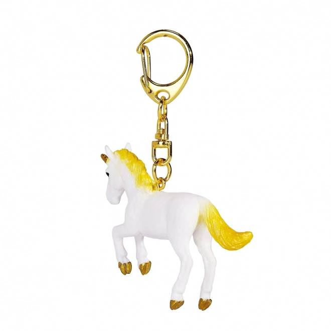 Mojo unicorn keychain yellow