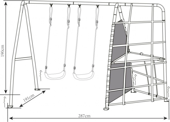 Axi family center climbing net