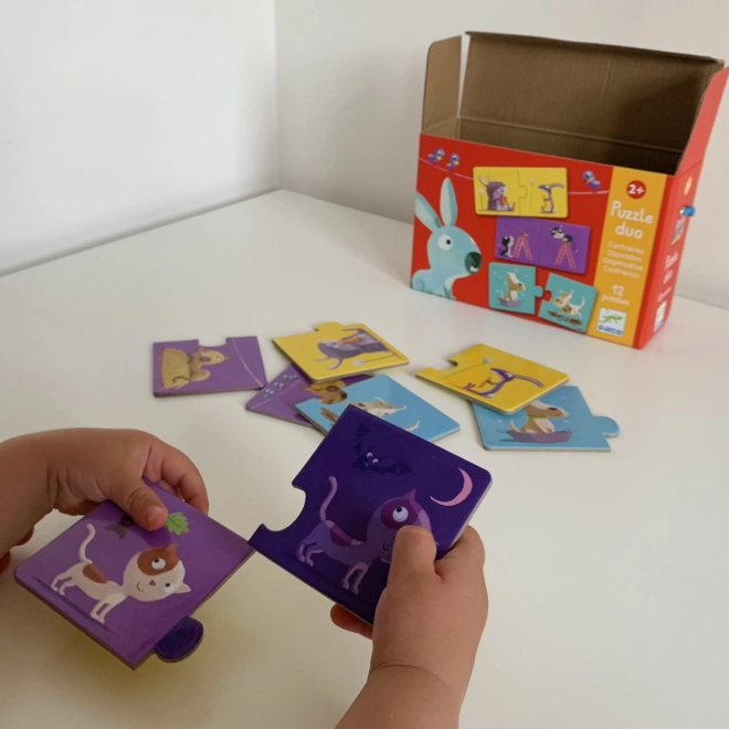 Djeco Puzzle Opposites Set