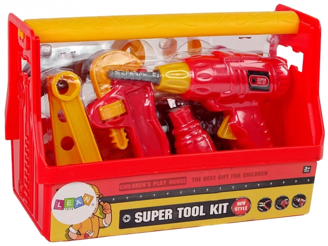 Kids Tool Set in Red