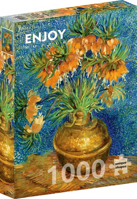 Enjoy Puzzle Vincent Van Gogh: Fritillaries in Copper Vase 1000 Pieces