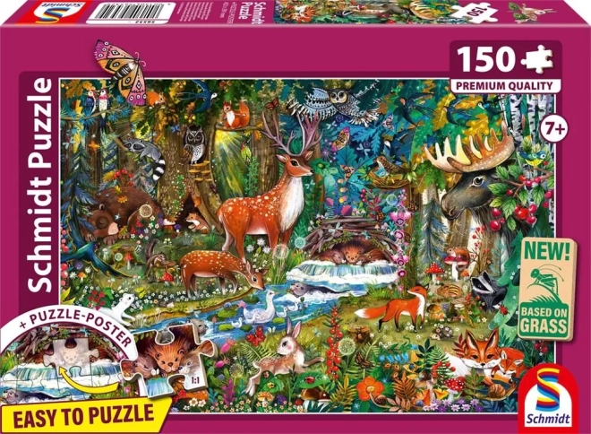 Forest Animals Puzzle 150 pieces