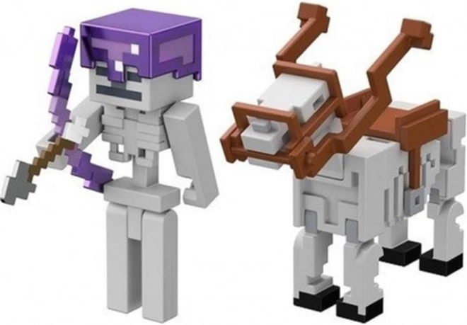 Minecraft Ravager and Raid Figures