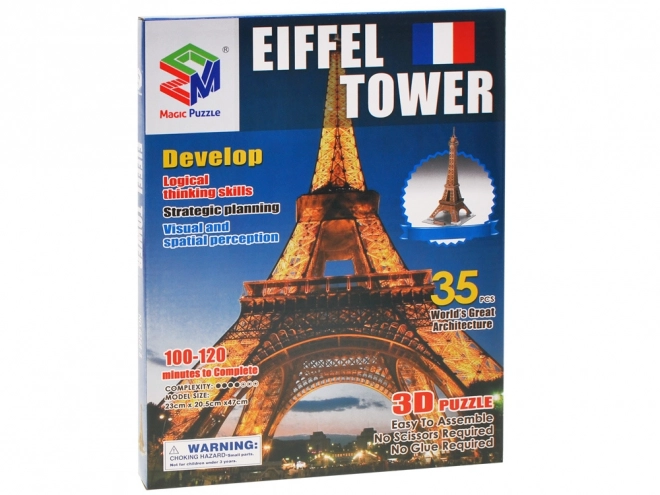 3D Eiffel Tower Puzzle