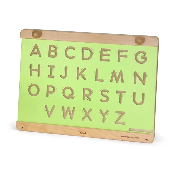 interchangeable lowercase letters panel