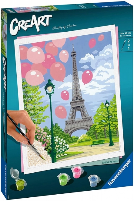 CreArt Springtime in Paris Art Set