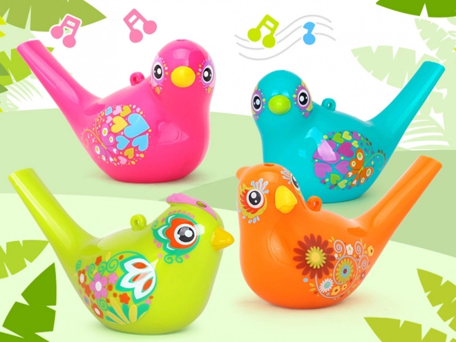 Colorful Whistling Water Bird – pink