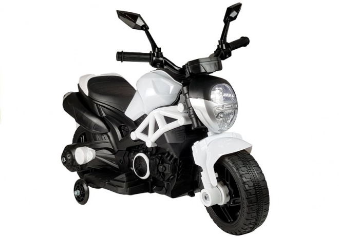 Battery-Powered Motorcycle GTM1188 White