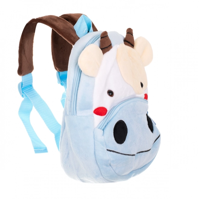 Plush Cow Preschool Backpack