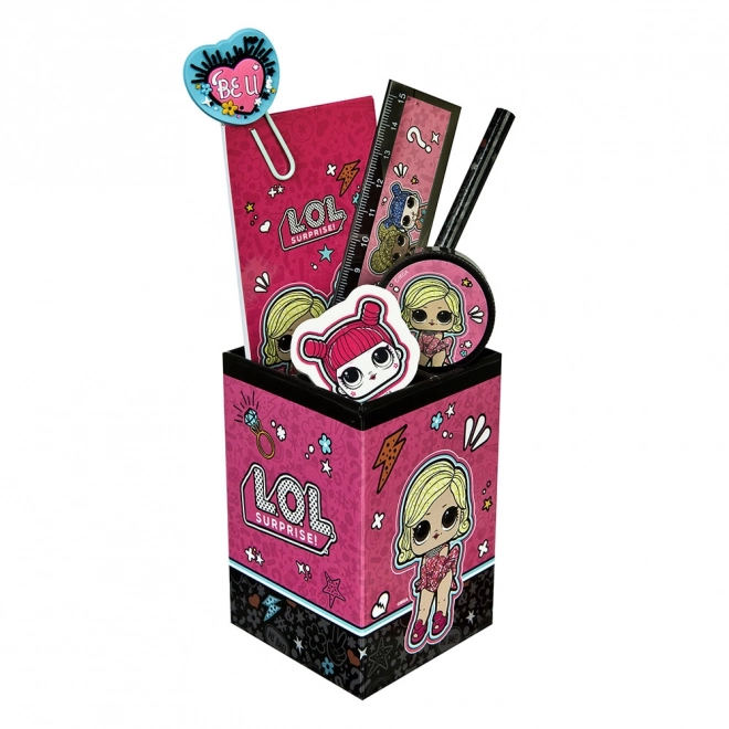 Stationery Cup with LOL Surprise Set