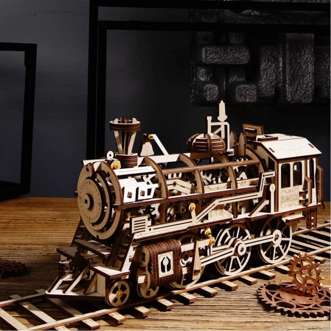 Rokr Wooden 3D Locomotive Puzzle