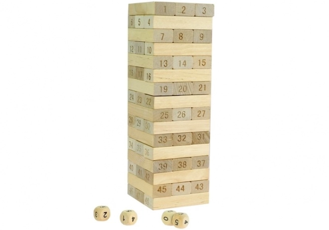 Wooden Tower Block Game