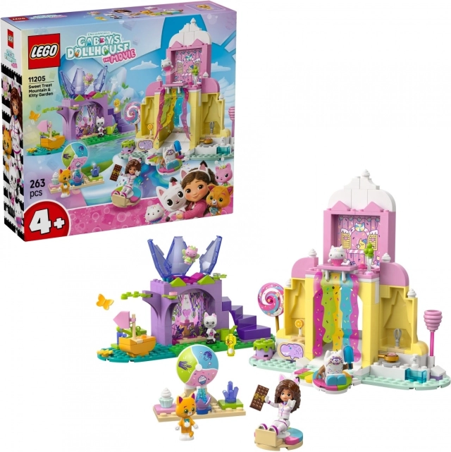 Gabby's Dollhouse Bricks - Sweet Mountain and Cat Garden