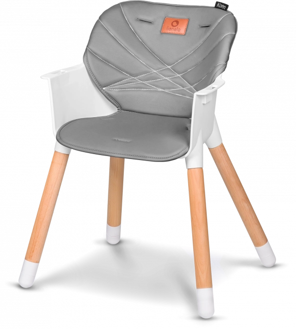 Lionelo Koen 2-in-1 High Chair Grey Stone