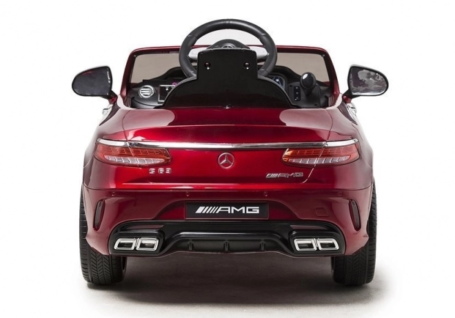 Electric Ride-On Car Red Mercedes S63