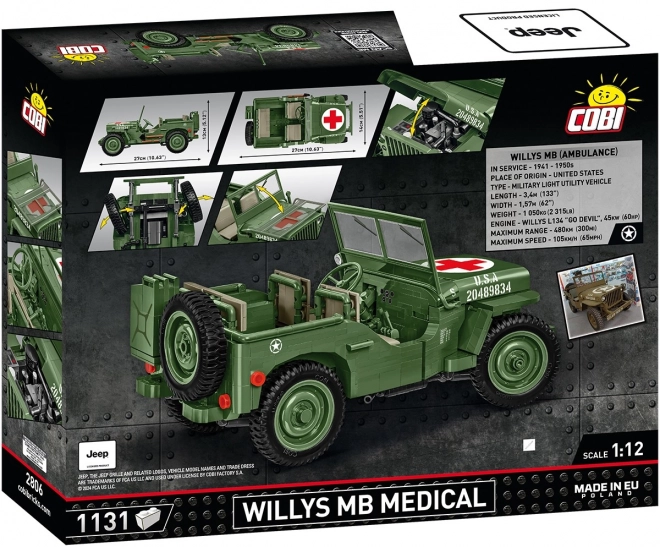 Jeep Willys MB Medical Building Set