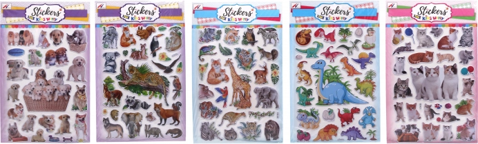 Animal Stickers – mix variants