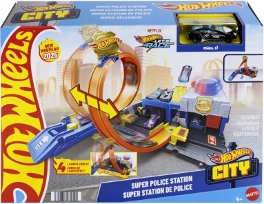 Hot Wheels Město: Super Station de Police