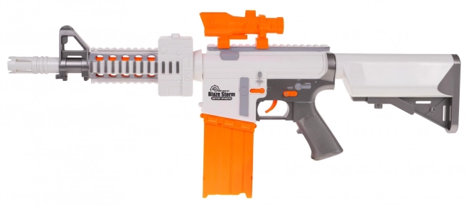 Blaze Storm White Toy Gun