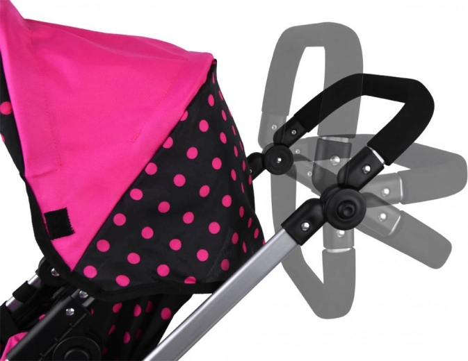 Reversible and height-adjustable handle