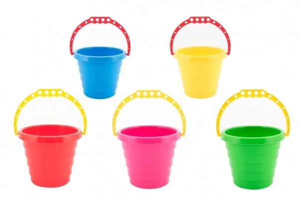 Colorful Sand Bucket with Handle