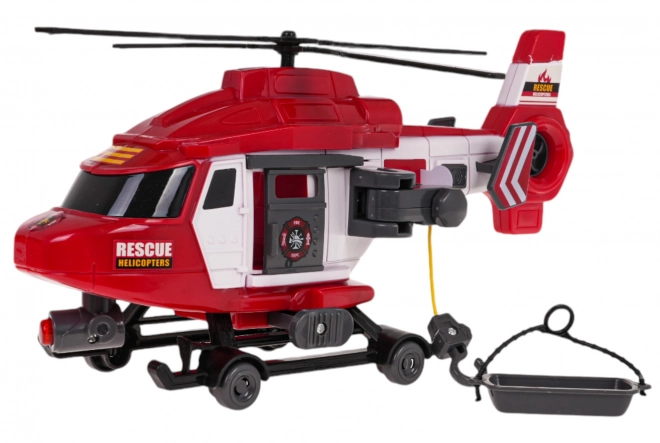 Rescue Helicopter Fire Brigade Toy