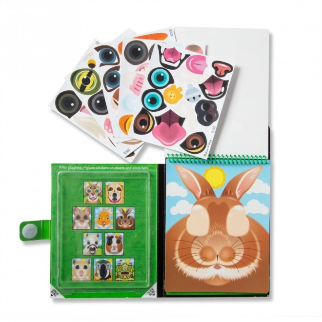 Reusable Animal Sticker Set