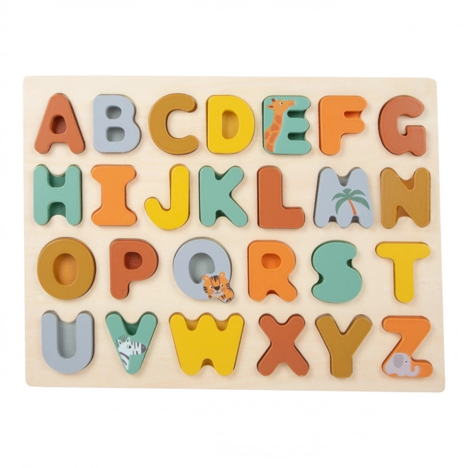 Safari Alphabet Puzzle