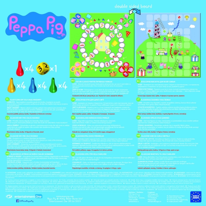 Peppa Pig Ludo and Snakes & Ladders Game