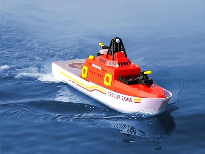 Remote Control Large Fire Rescue Boat