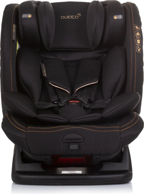 Chipolino Aviato i-Size Car Seat Obsidian