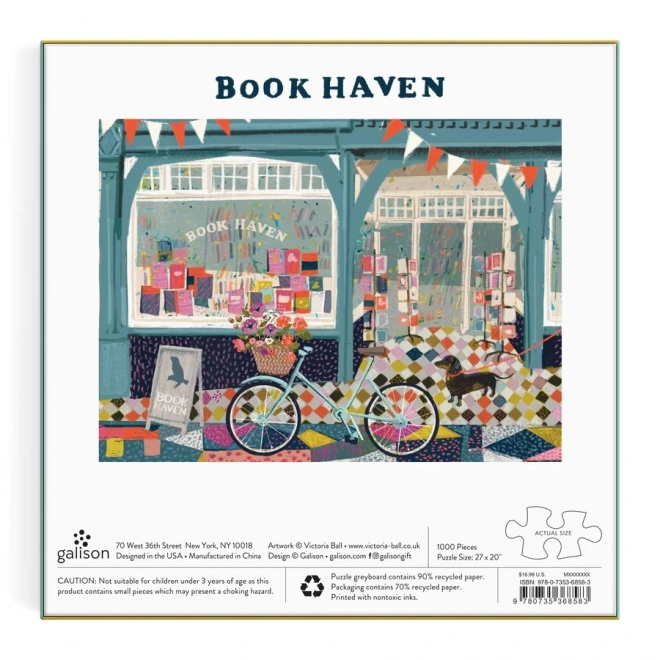 Book Haven 1000 Piece Puzzle